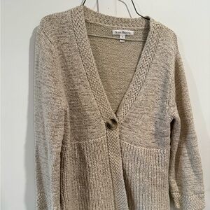 Susan Bristol Women's Beige Cardigan